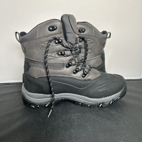 NORTIV8 Men\'s Snow Boots Insulated Waterproof Non-slip Winter Hiking Boots Sz. 7 main image 5